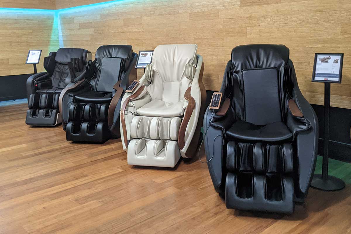 4 full body massage chairs for sale