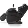 MA73 Massage Chair black shown reclined in profile