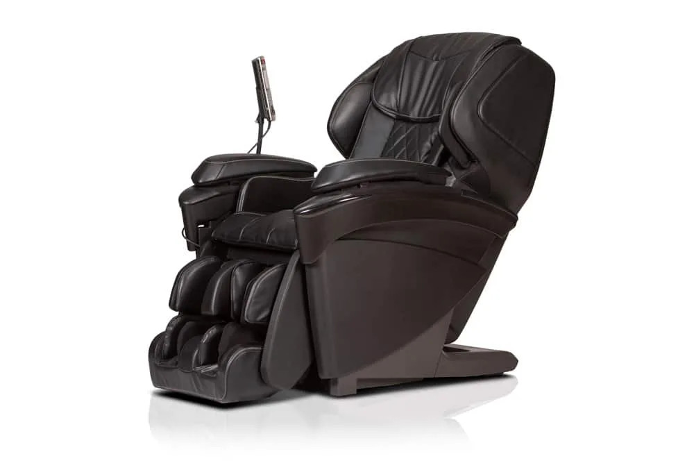 Panasonic_MAJ7_Black_Upright_45-2.jpg Panasonic MAJ7 Massage Chair black shown upright