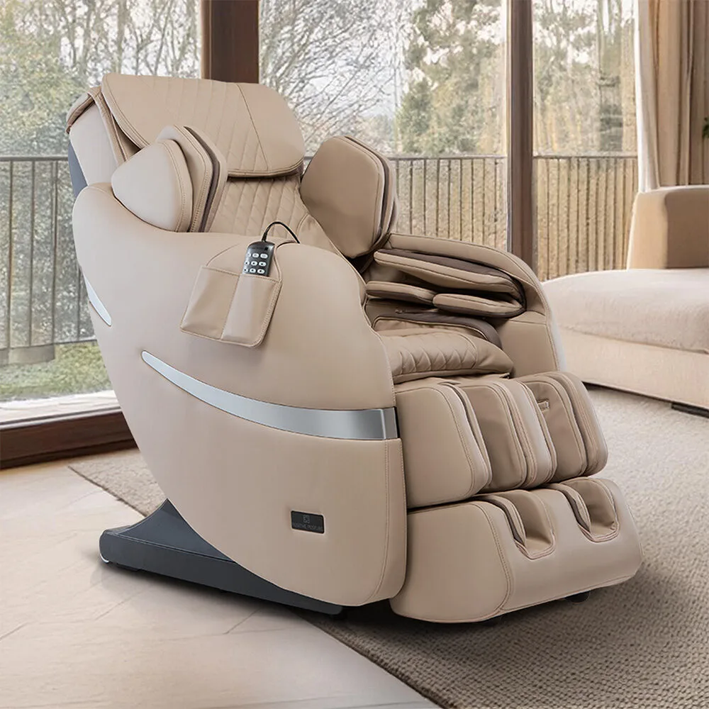 Brio+ Massage Chair beige in a living room setting