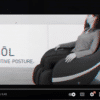 Product feature video of the Positive Posture Sol massage chair