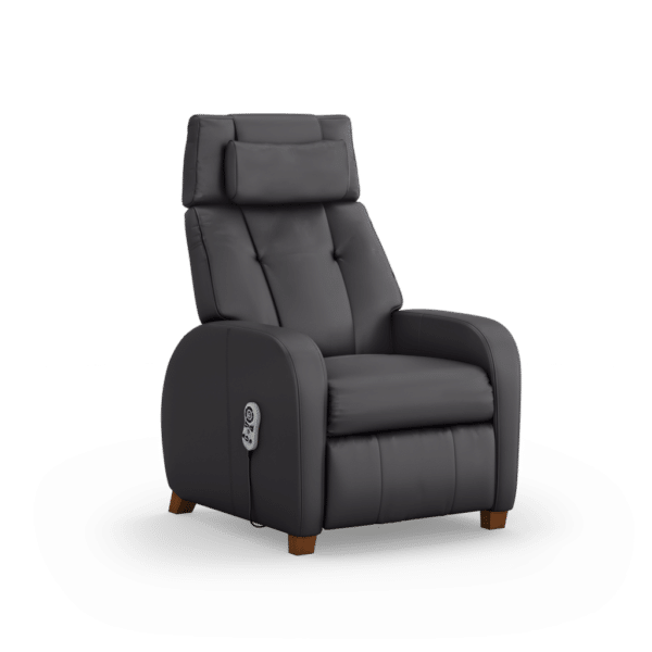 Positive Posture Cafe+ Recliner - obsidian - side angle