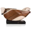 DCore Cirrus cream heated 3D ZERO GRAVITY massage chair full recline 90.