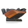 D.Core Stratus black full body 3D heated shiatsu massage chair full recline 90.