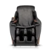 D.Core Stratus black full body 3D heated shiatsu massage chair upright.
