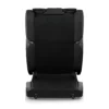 Koyo 303TS black full body 4D heated zero gravity massage chair shown upright from a 180-degree back angle.