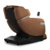 Koyo 303TS chestnut full body 4D heated zero gravity massage chair in an upright 135-degree view.