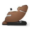 Koyo 303TS chestnut full body 4D heated zero gravity massage chair shown upright from a 270-degree right profile.