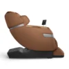 Koyo 303TS chestnut full body 4D heated zero gravity massage chair shown upright from a 90-degree left profile.