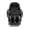OHCO MDX black full-body 4D heated zero-gravity massage chair displayed from the front with the doors closed.