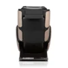 OHCO R6 mocha zero gravity full body 4D heated massage chair shown upright in a straight-on front view.