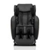 OHCO R6 jet zero gravity full body 4D heated massage chair shown upright at a 180-degree angle.n angled front view.