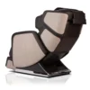 OHCO R6 mocha zero gravity full body 4D heated massage chair shown upright at a 135-degree angle.