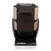 OHCO R6 mocha zero gravity full body 4D heated massage chair shown upright at a 180-degree angle.