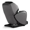 Panasonic MAF1 midnight black 4D full body heated massage chair displayed upright at a 135-degree angle.