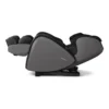 Panasonic MAF1 midnight black 4D full body heated massage chair in an upright 270-degree right-side profile view.