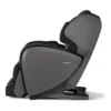 Panasonic MAF1 midnight black 4D full body heated massage chair in an upright 270-degree right-side profile view (version 2).