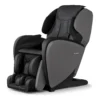 Panasonic MAF1 midnight black 4D full body heated massage chair shown upright at a 315-degree angle.