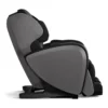Panasonic MAF1 midnight black 4D full body heated massage chair shown upright from a 90-degree left profile (version 2).