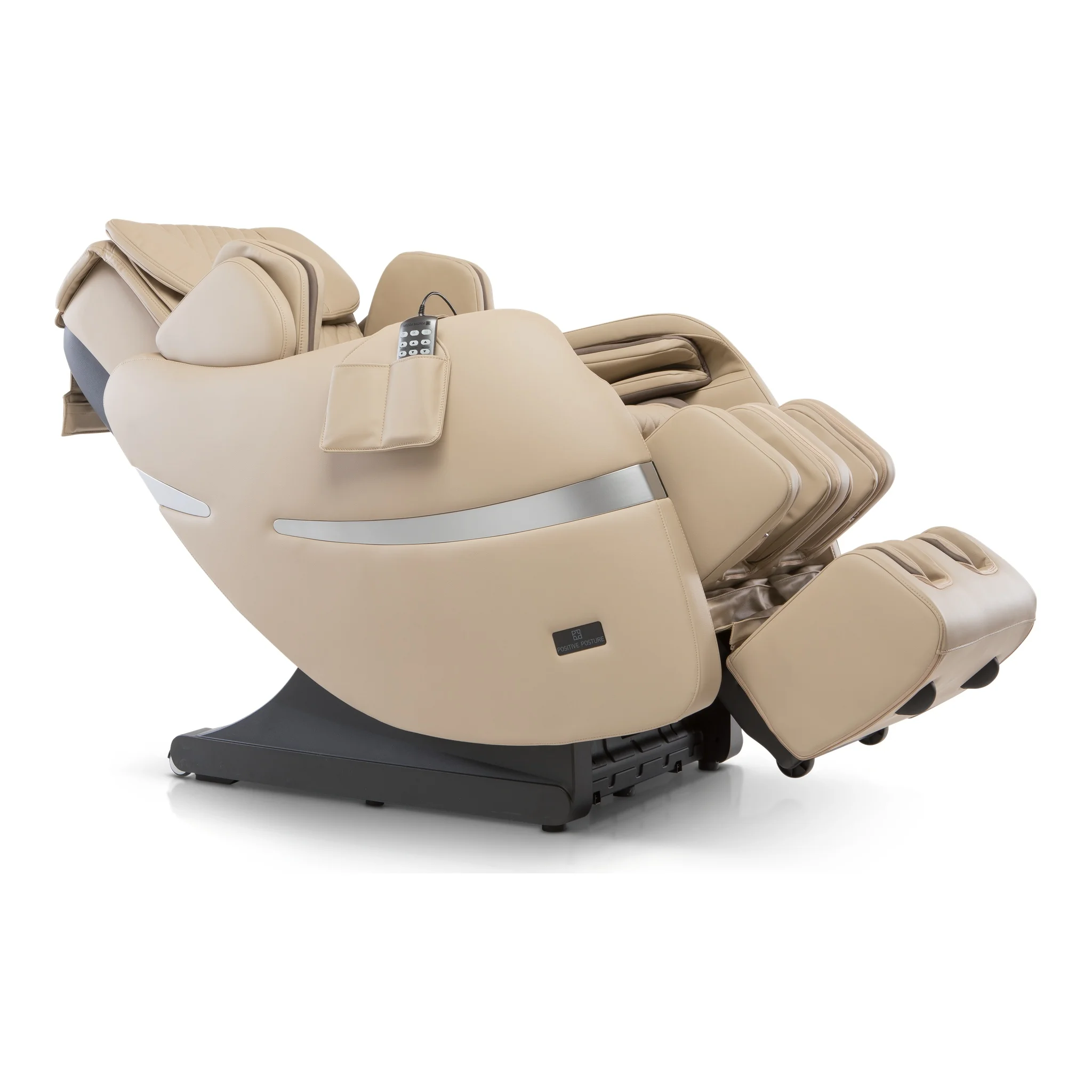 Positive Posture Brio Plus beige zero gravity full body 4D heated massage chair, image 12.