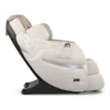 Positive Posture Brio Sport beige zero gravity full body 4D heated massage chair shown at a 90-degree angle.