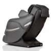 Positive Posture Brio Sport graphite zero gravity full body 4D heated massage chair shown at a 225-degree angle.