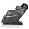 Positive Posture Brio Sport graphite zero gravity full body 4D heated massage chair shown at a 270-degree angle.