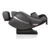 Positive Posture Brio Sport graphite zero gravity full body 4D heated massage chair shown at a 270-degree angle (version 2).