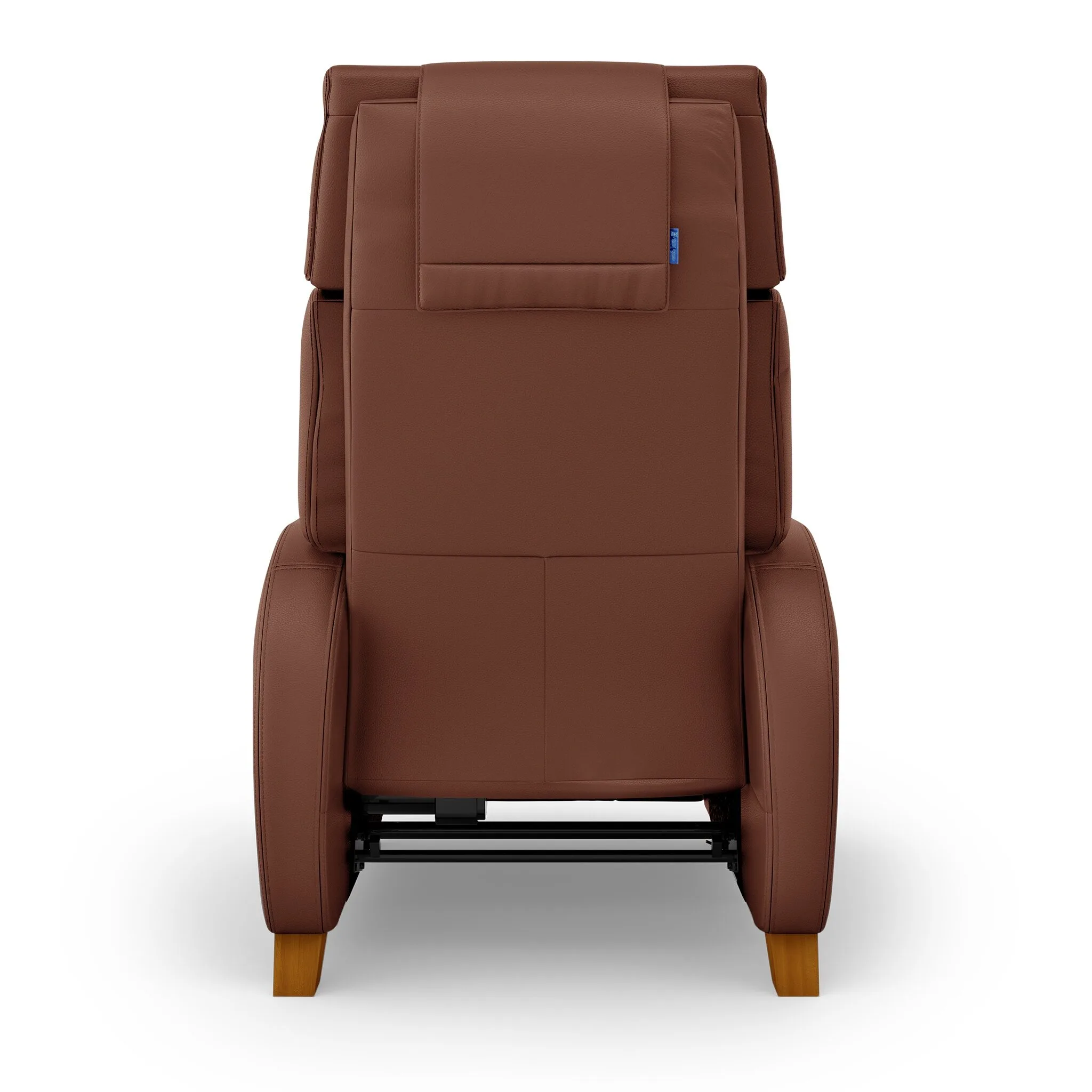 positive-posture-cafe-plus-chestnut-upright-180 Positive Posture Café+ Recliner chestnut shown upright