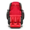 OHCO M8 NEO LE Rosso Nero zero gravity full body 4D heated massage chair shown upright in a straight-on front view.