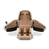 OHCO M8 NEO pearl zero gravity full body 4D heated massage chair shown upright in a straight-on front view.