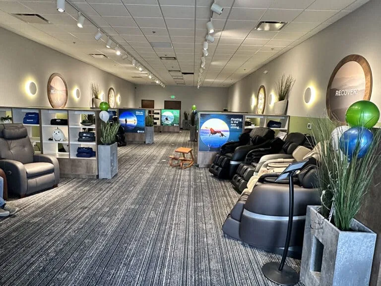 The interior of the Furniture For Life store in Denver.