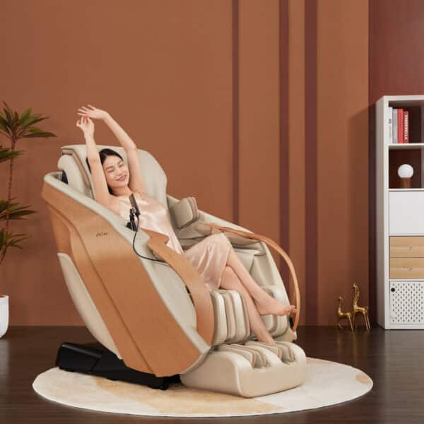 DCore2 Beige Right Angle Lifestyle