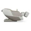 Positive Posture DualTech linen ZERO GRAVITY full body 4D massage chair shown from a 270-degree side profile (version 3).