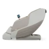 Positive Posture DualTech linen ZERO GRAVITY full body 4D massage chair shown from a 90-degree side profile.