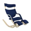 Base: Natural Lacquered Ash / Fabric: Revive Dark Blue
