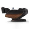 Positive Posture DualTech Pro AI charcoal ZERO GRAVITY full body 4D massage chair shown in a 90-degree side view.