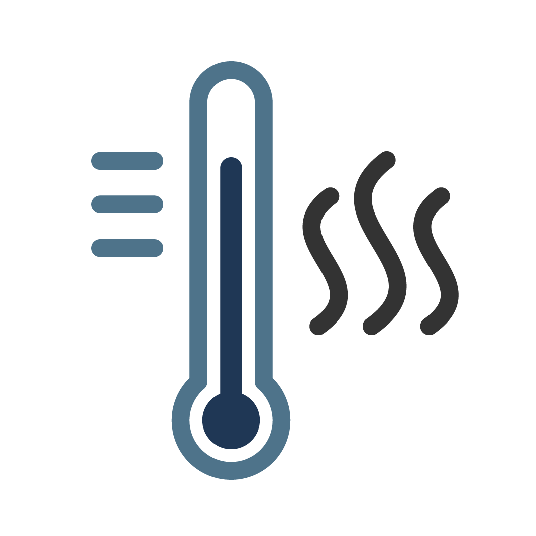 Massage chair filter icons heat location