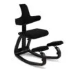 Base: Black Lacquered Ash / Fabric: Tonal Black 60999