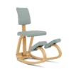 Base: Light Brown Laquered Ash / Fabric:: Tonal Light Green 67089