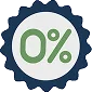 0% interest financing