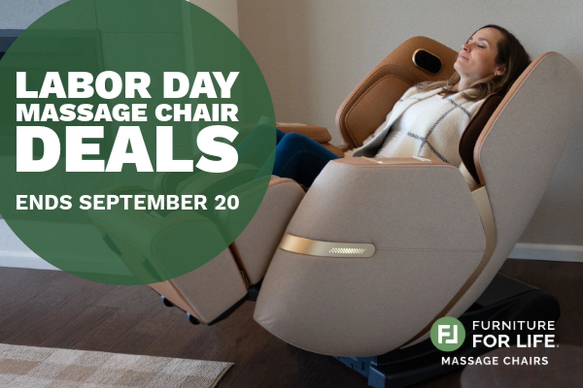 Labor Day massage chair deals, ending September 20