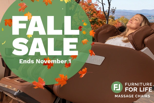 Fall Sale, ends November 1. Shop massage chair deals