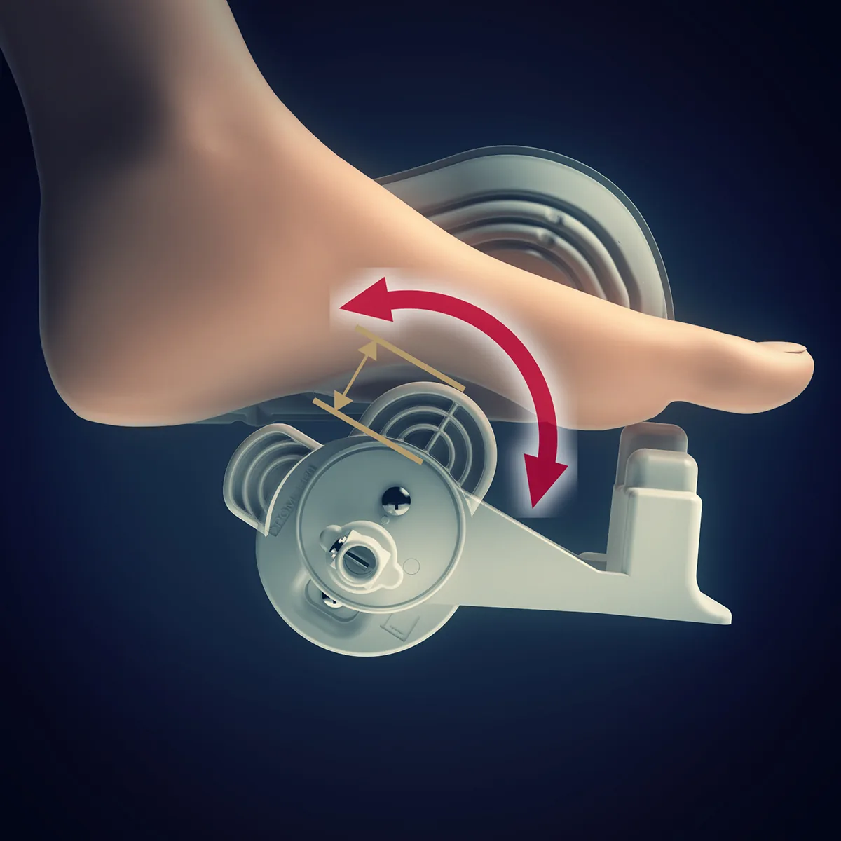Panasonic MAN2 massage chair feature: 3D Reflexology Foot Massage.